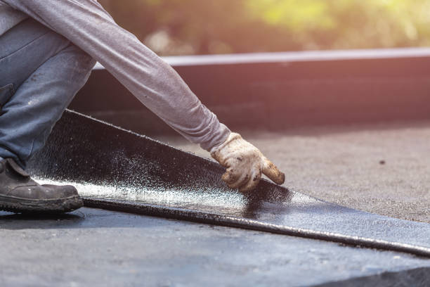 Professional Emergency Waterproofing technician working in Wenonah, NJ